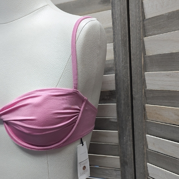 Tunneled Twist Front Bikini Top | Kona Sol | 38DD - Picture 2 of 9